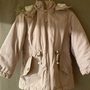 Girls toddler Parka jacket with hood
